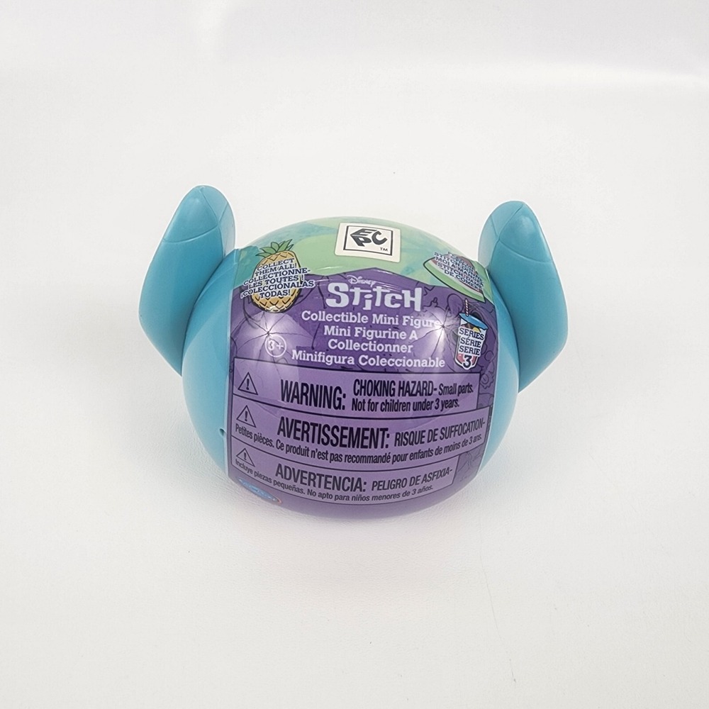 Disney Stitch Series‎ 3 Feed Me Collectible Mini Figure, Blind-Bag Capsule